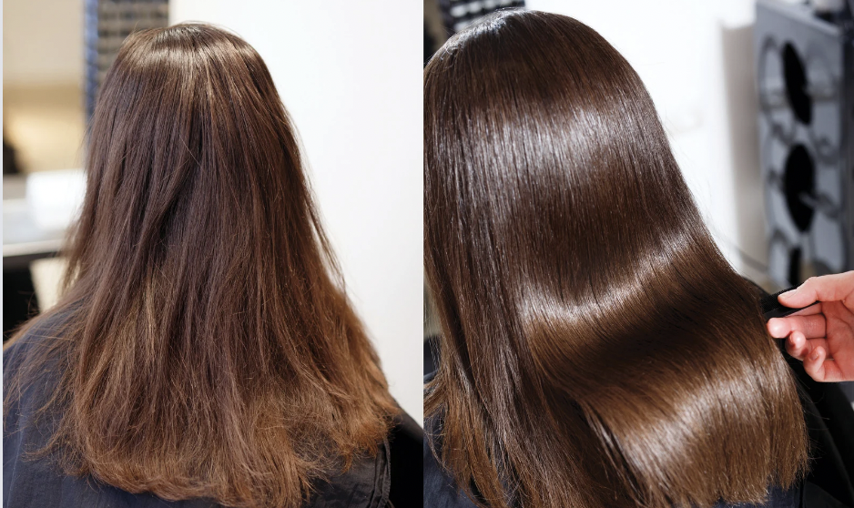 Castor oil for healthy hair.