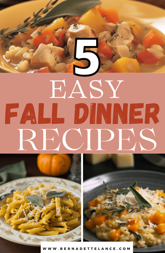 Easy fall dinner recipes