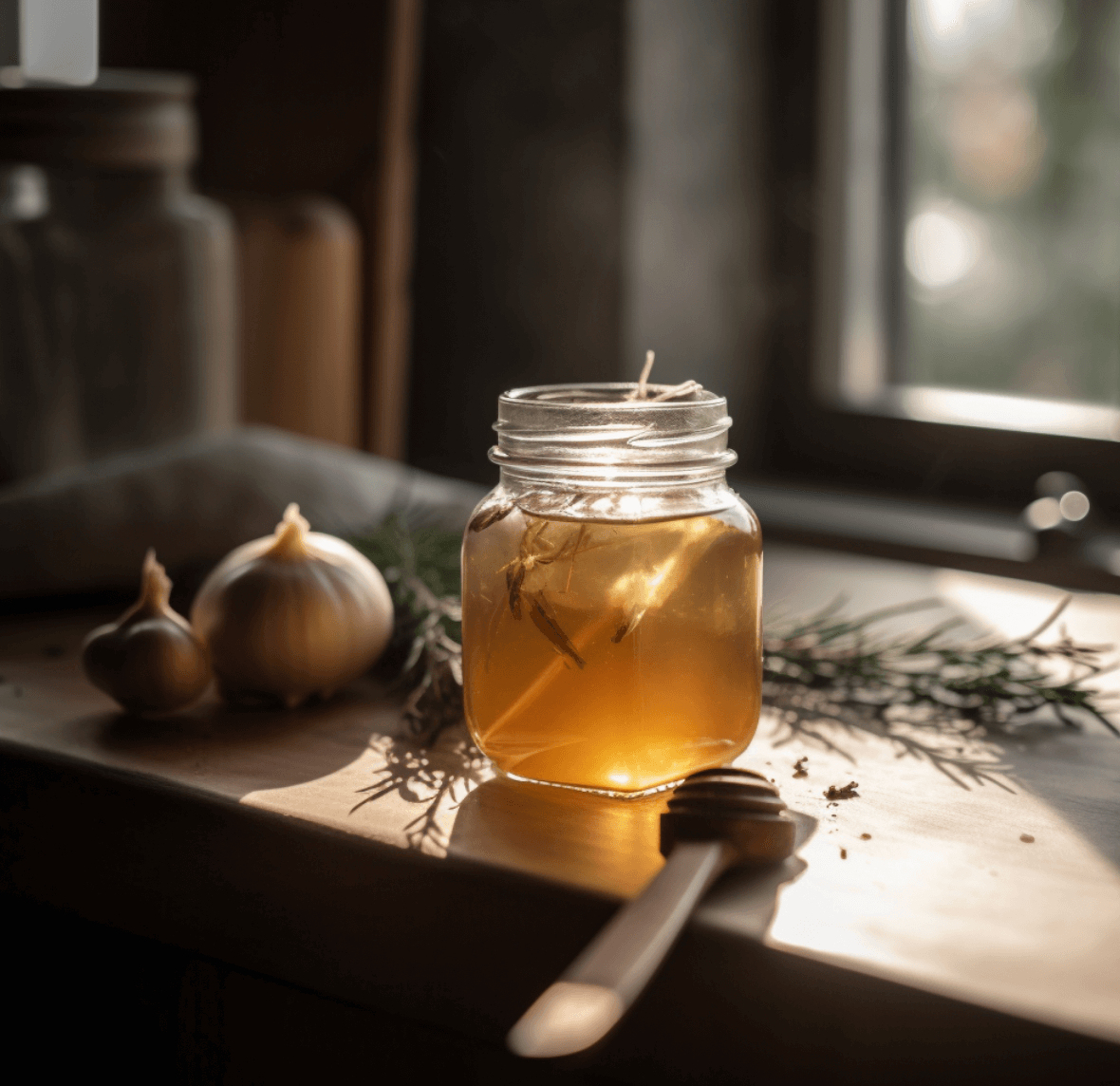 Garlic and honey remedy