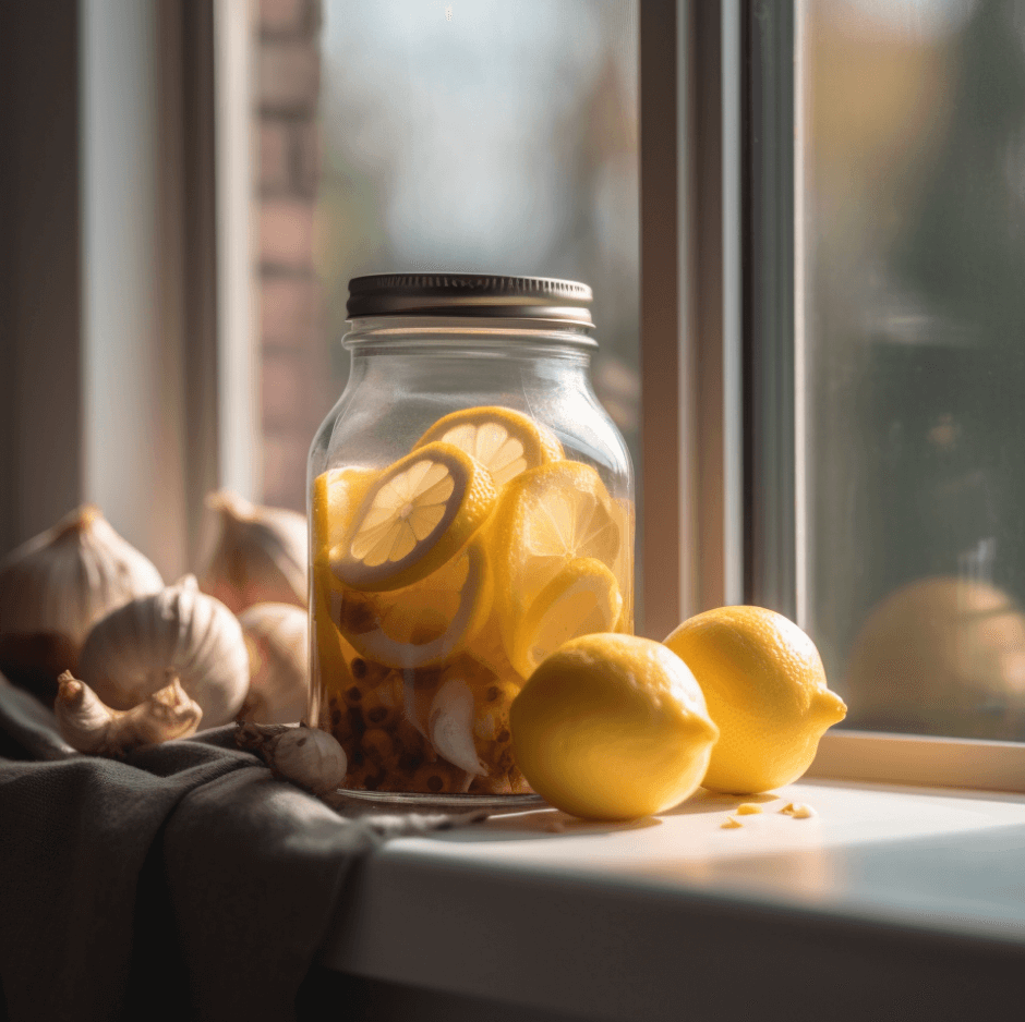 Garlic and honey remedy