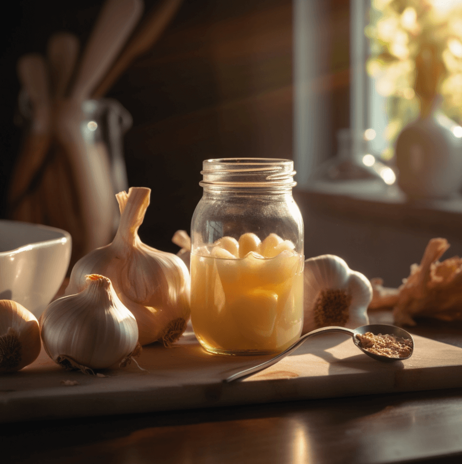Garlic and honey remedy