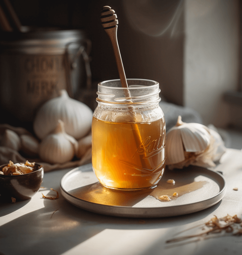 Garlic and honey remedie