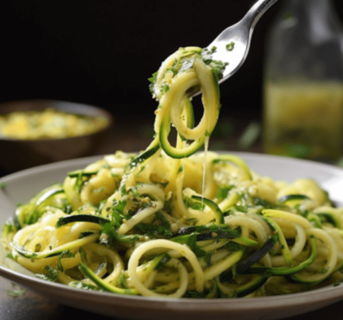 Garlic Butter Zucchini Noodles
(AIP diet for picky eaters)