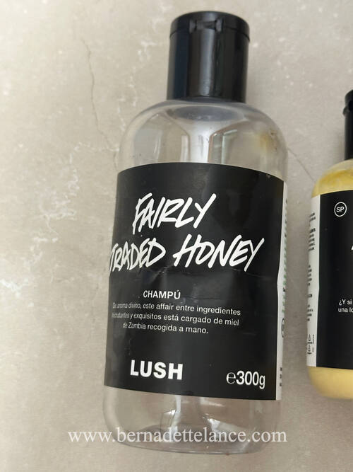 honey by Lush shampoo