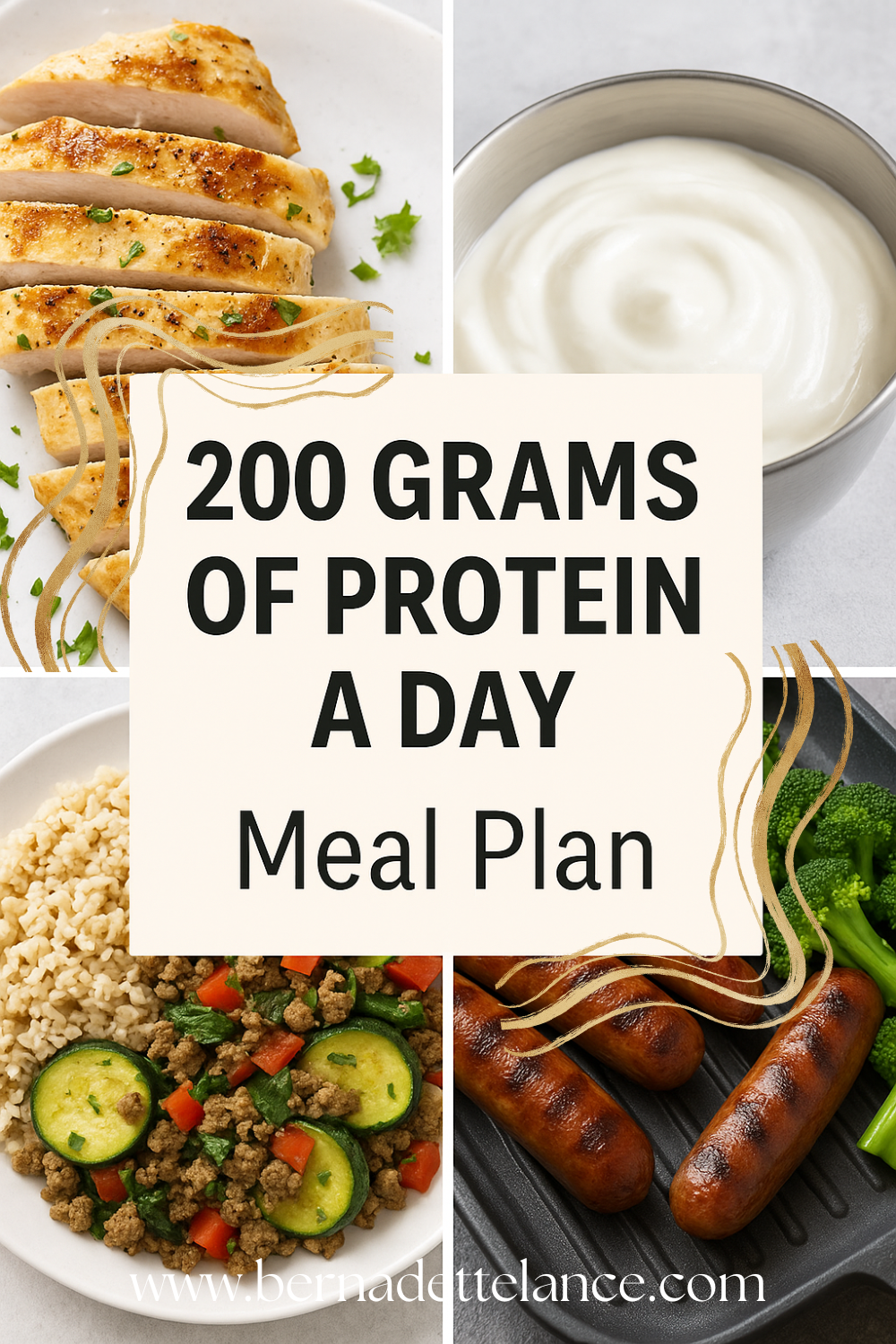 high protein meal plan