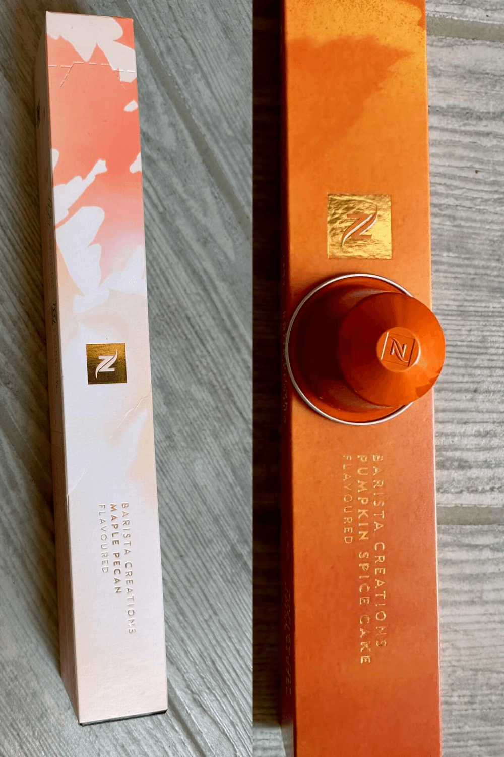 The Nespresso Fall Pods: Pumpkin Spice and Pecan Maple