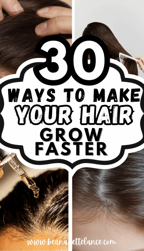 30 ways to make your hair grow faster