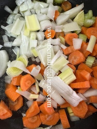 sautee vegetables