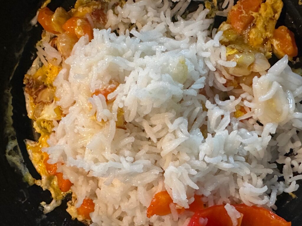 fried rice with shrimp