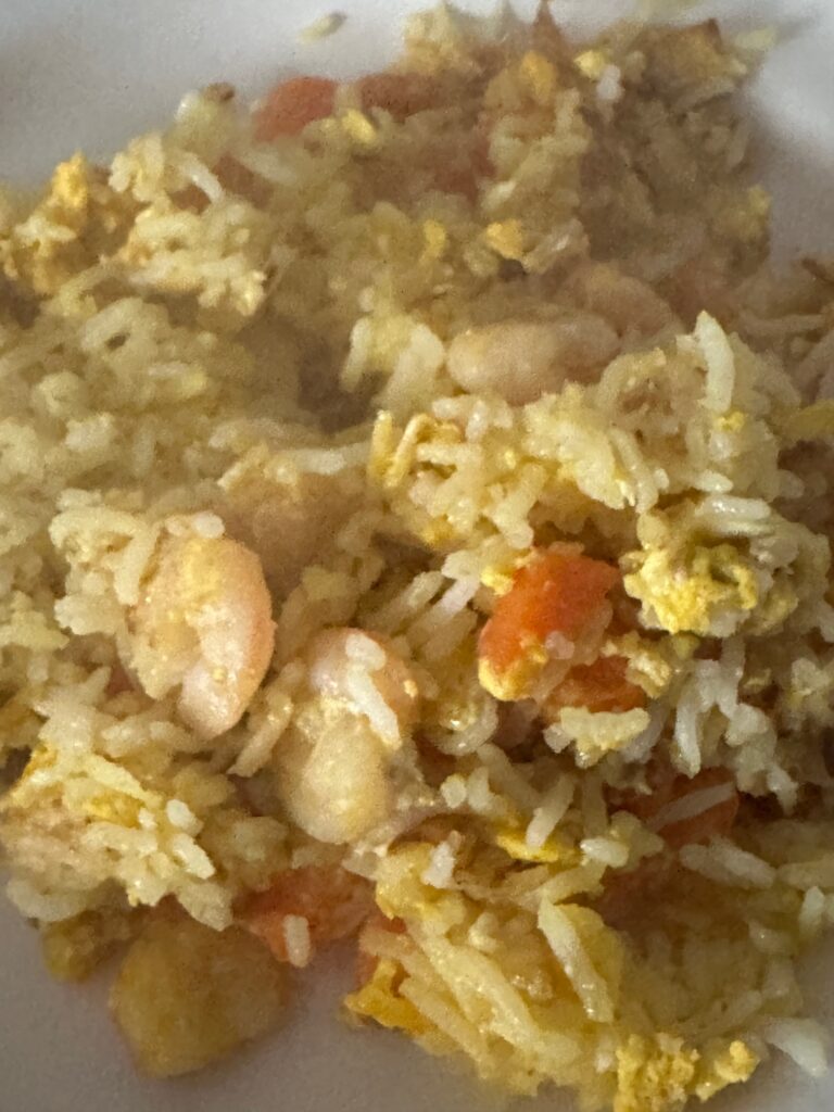 fried rice with shrimp